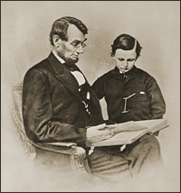 Abraham Lincoln and Tad Lincoln