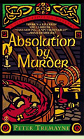 Absolution by Murder, by Peter Tremayne, book cover