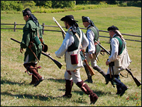 American Revolution reenactment