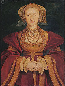 Anne of Cleves portrait by Holbein