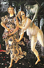 Botticelli's Primavera (detail)