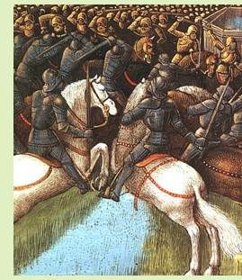 The Knights Templar. The Second Crusade in the Middle Ages.