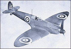 WWII Aircraft, British Spitfire