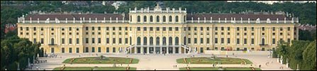 The Schönbrunn Palace in Vienna